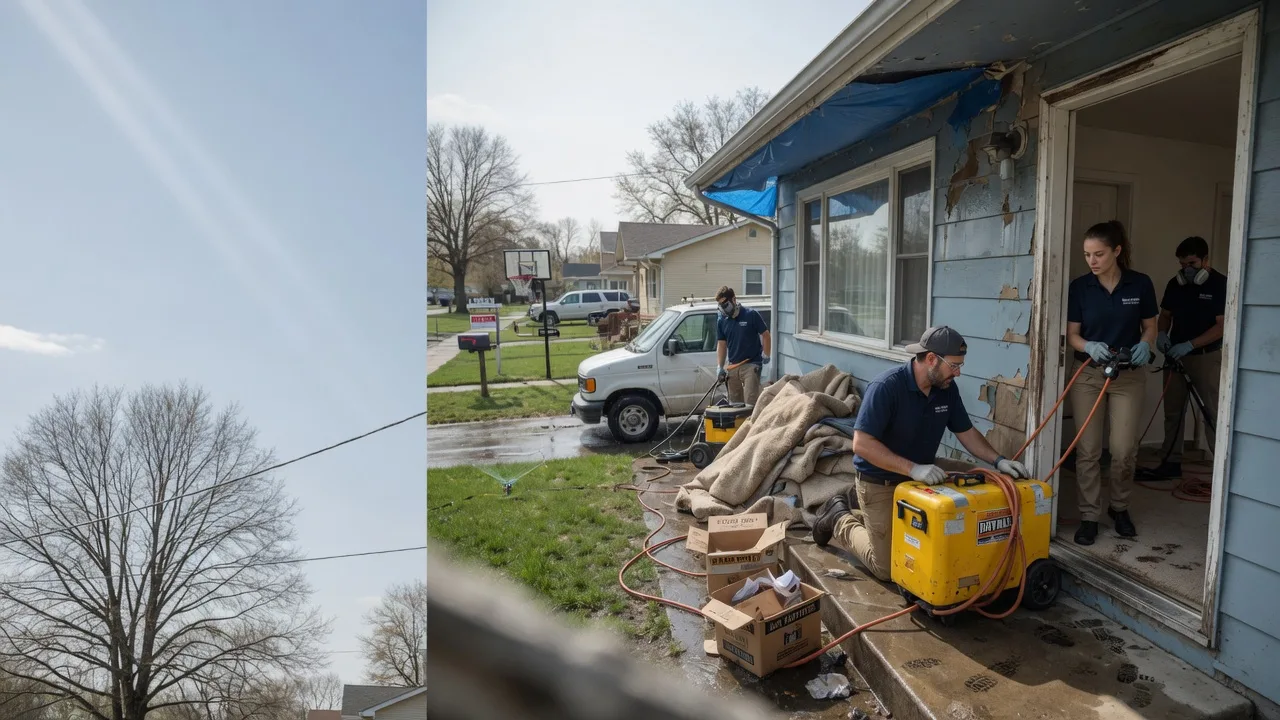Basement Flood Cleanup in Harrison, AR near me